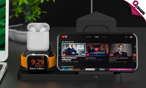3-in-1 Wireless Charger for iPhone, iWatch & AirPod!